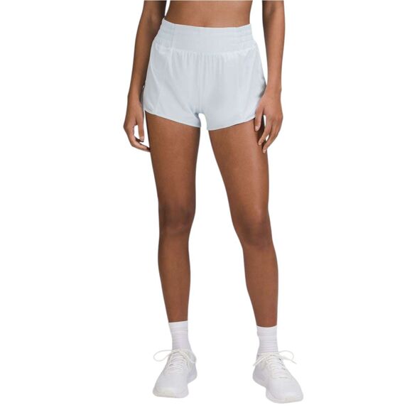 Lululemon Hotty Hot High-Rise Lined Short 2.5" Powder Blue - Picture 3 of 8